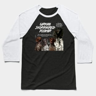 German Shorthaired Pointer Baseball T-Shirt